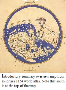 Al-Idrisi, world map
