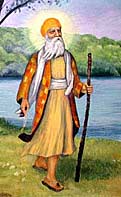 Guru Nanak walking